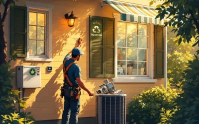 Making AC Installation Greener In Newton British Columbia